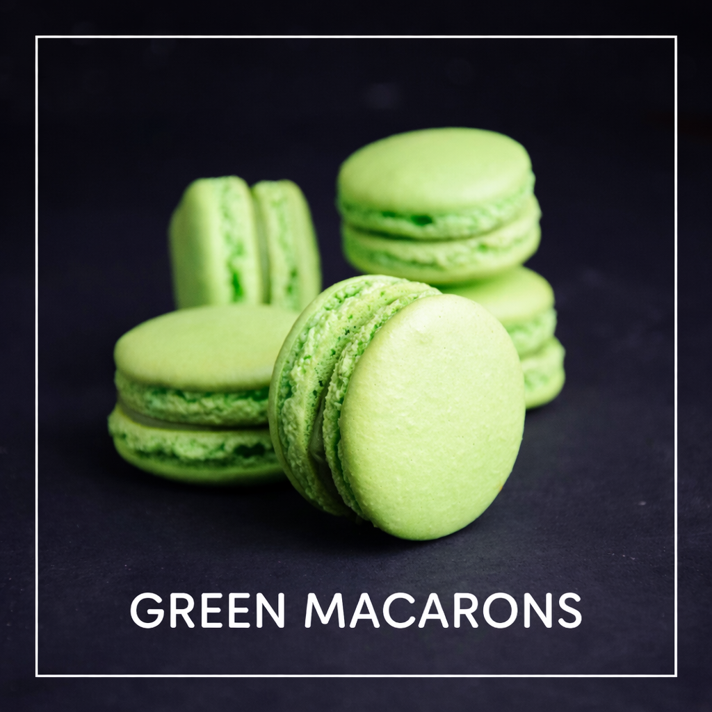 Pistachio Raspberry Macaron